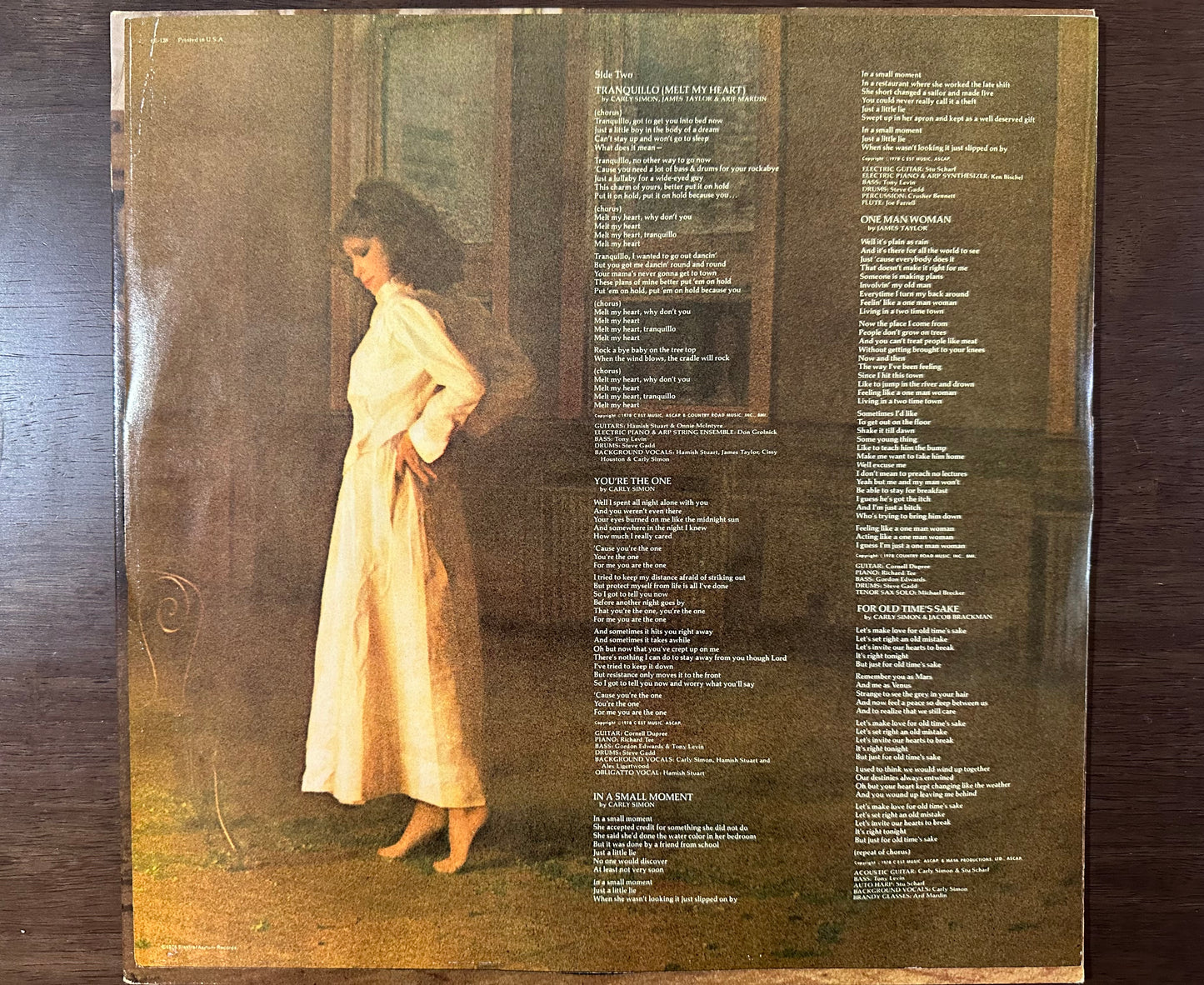 Carly Simon Boys in Trees