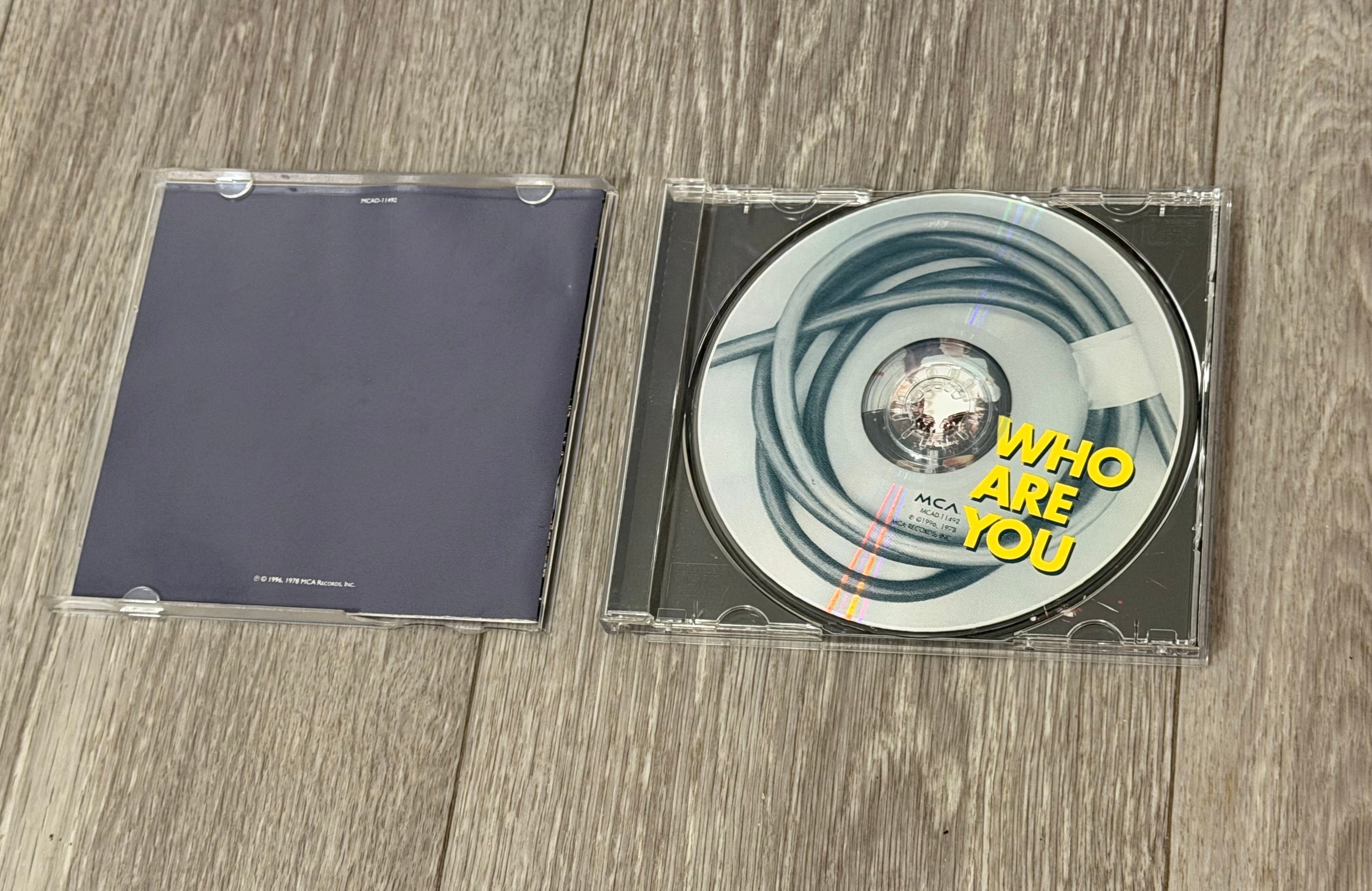 The Who Who Are You CD