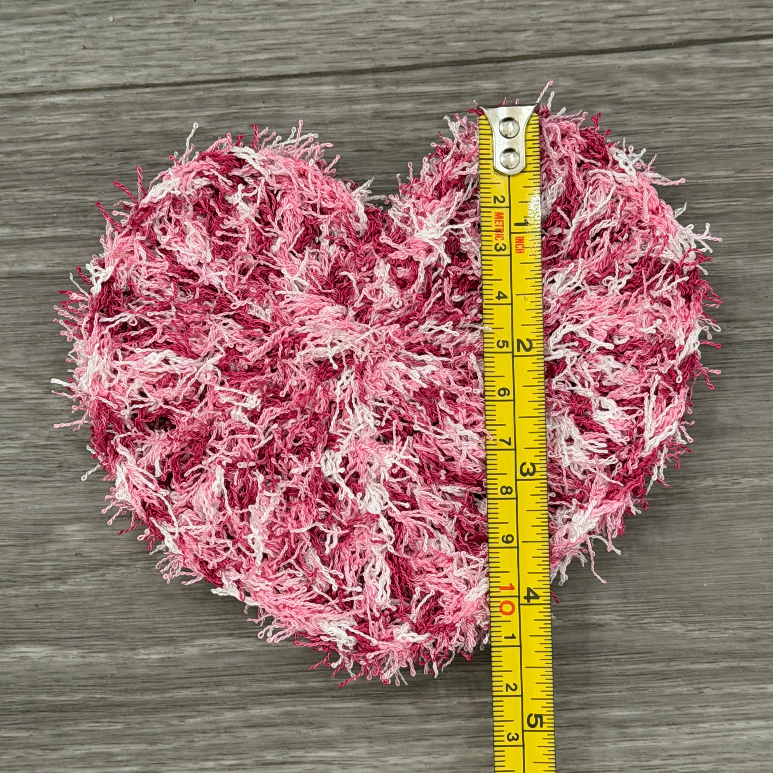 Heart Dish Scrubby