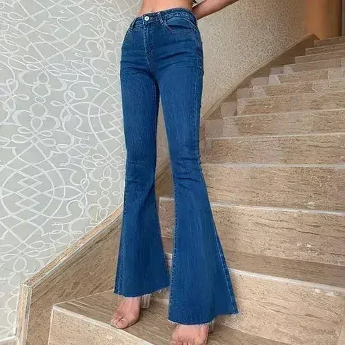 Vintage High Waist Flare Jeans