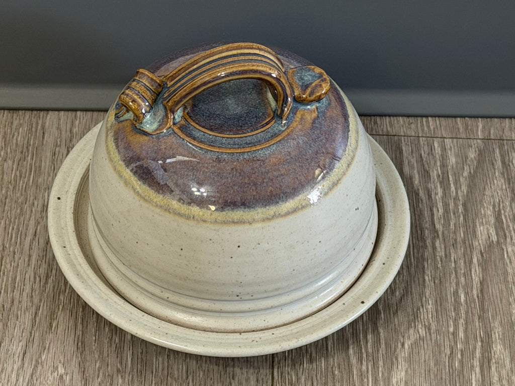 Vintage Studio Pottery Butter Dish