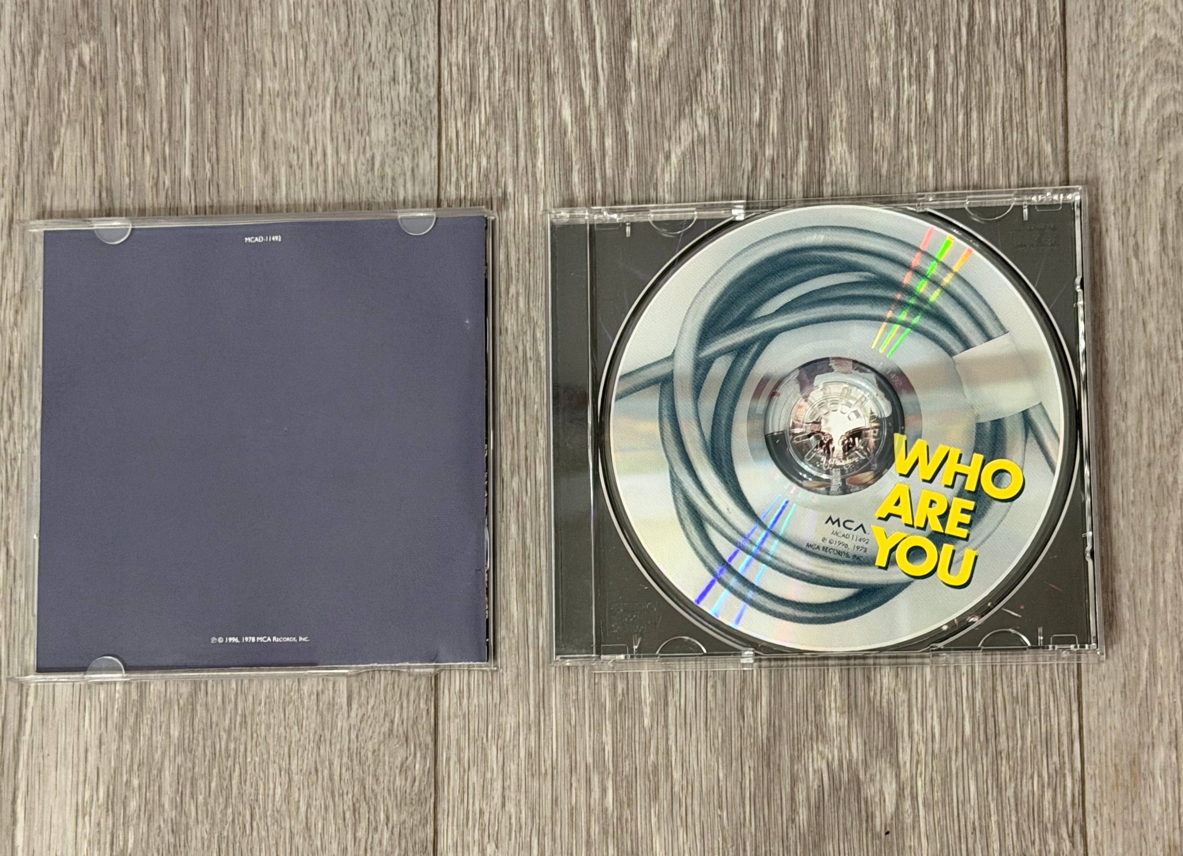 The Who Who Are You CD