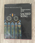 Vintage Sacred Song Sheet Music Book