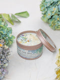 By the Sea Hydrangea Sea Salt Candle