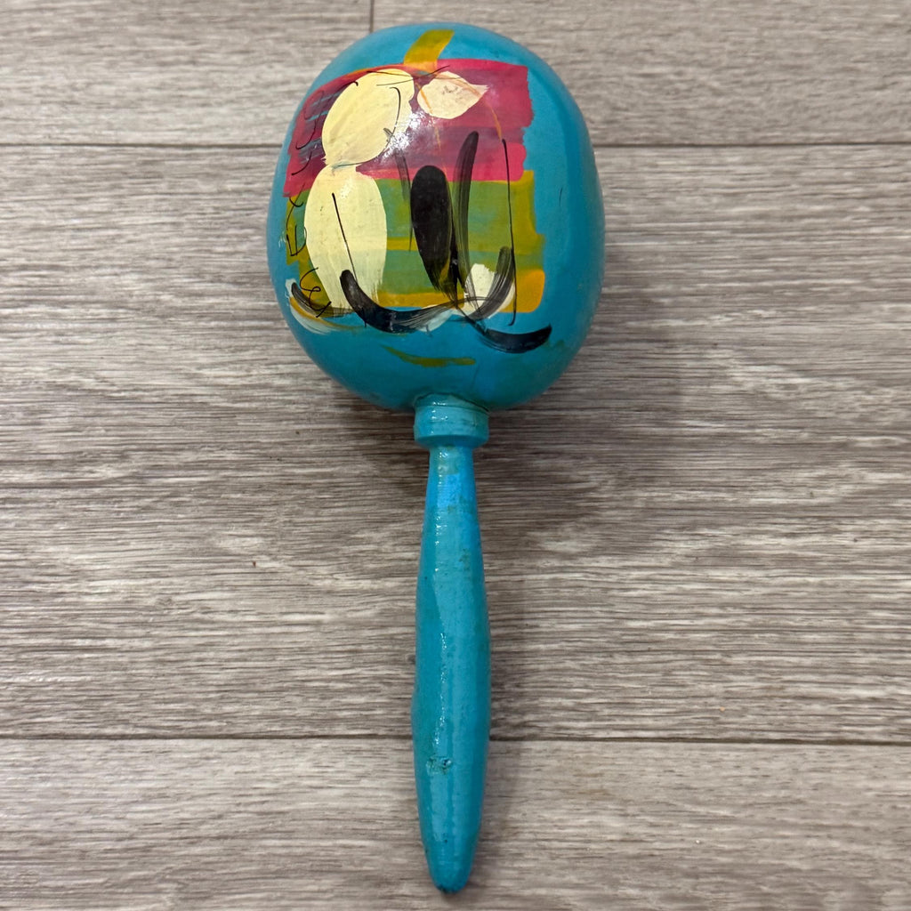 Vintage Hand-Painted Maraca