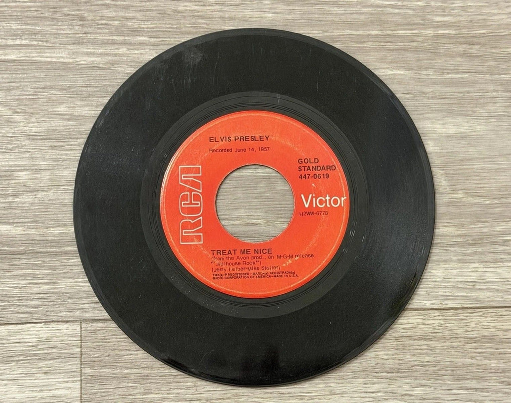 Elvis Presley Jailhouse Rock 7" 45