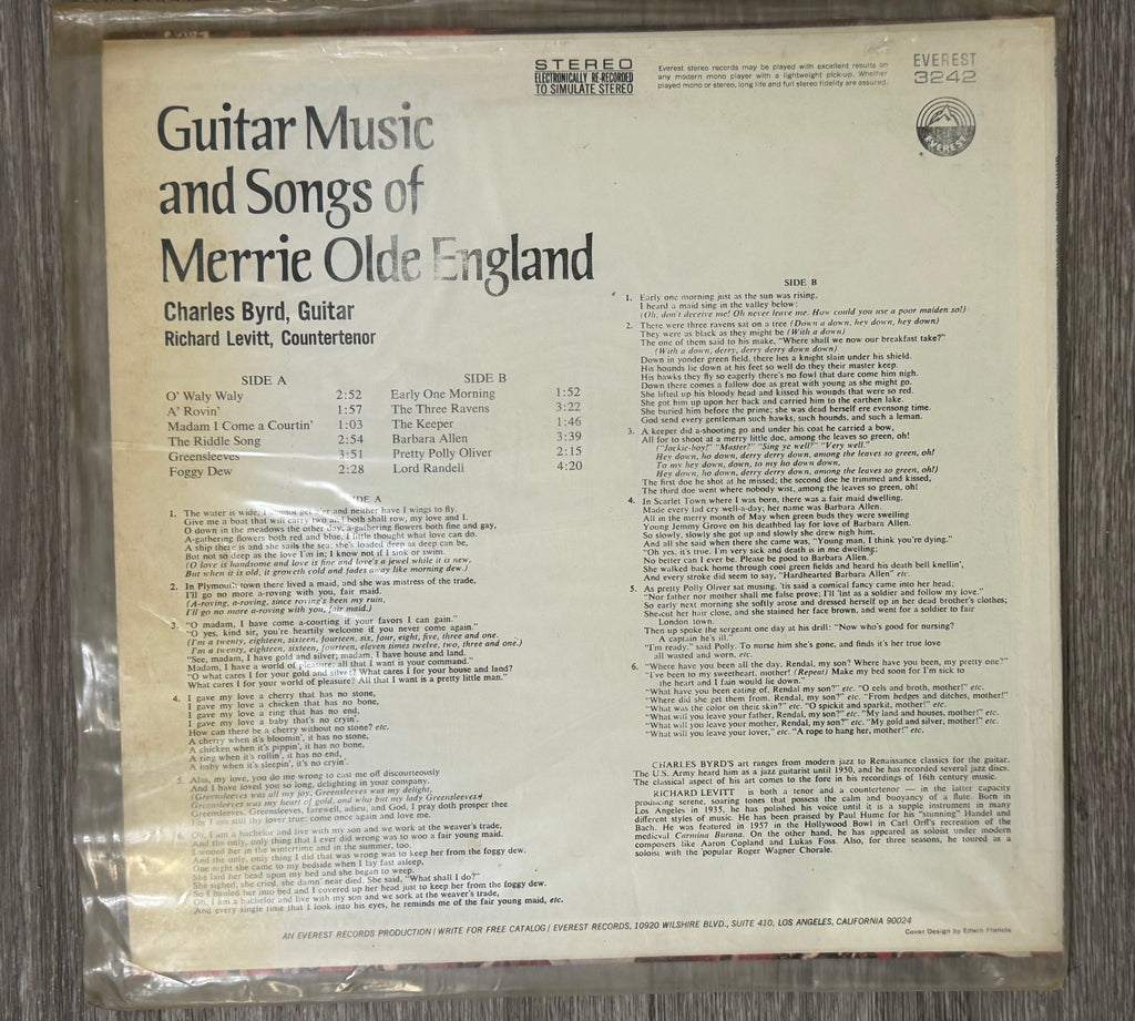 Merrie Olde England Vinyl LP