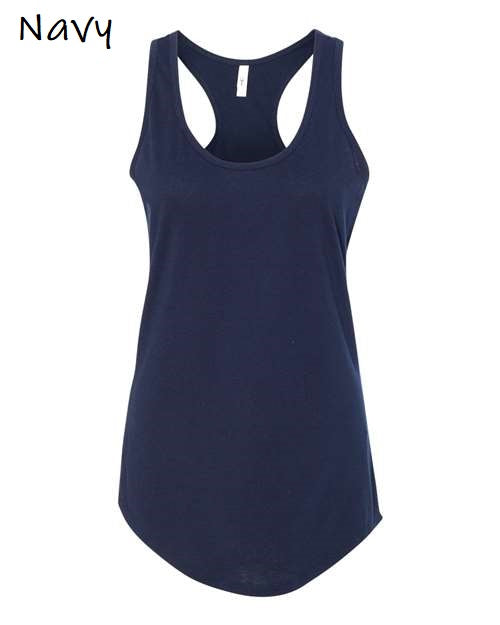Women's Daisy Peace Sign Racerback Tank