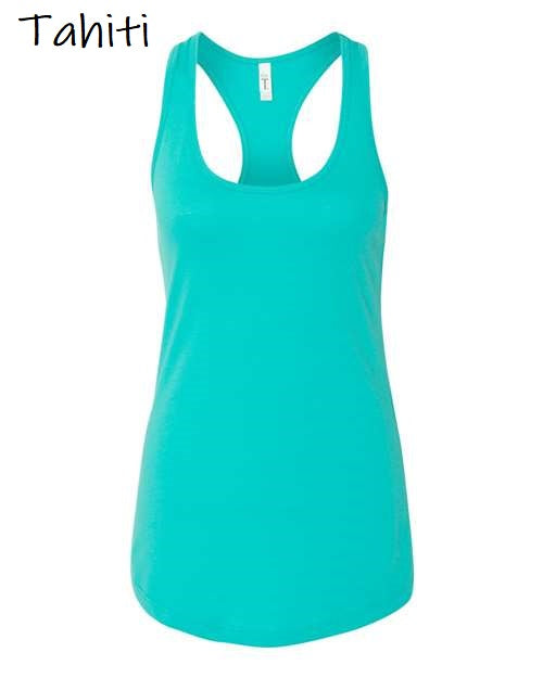 Women's Daisy Peace Sign Racerback Tank