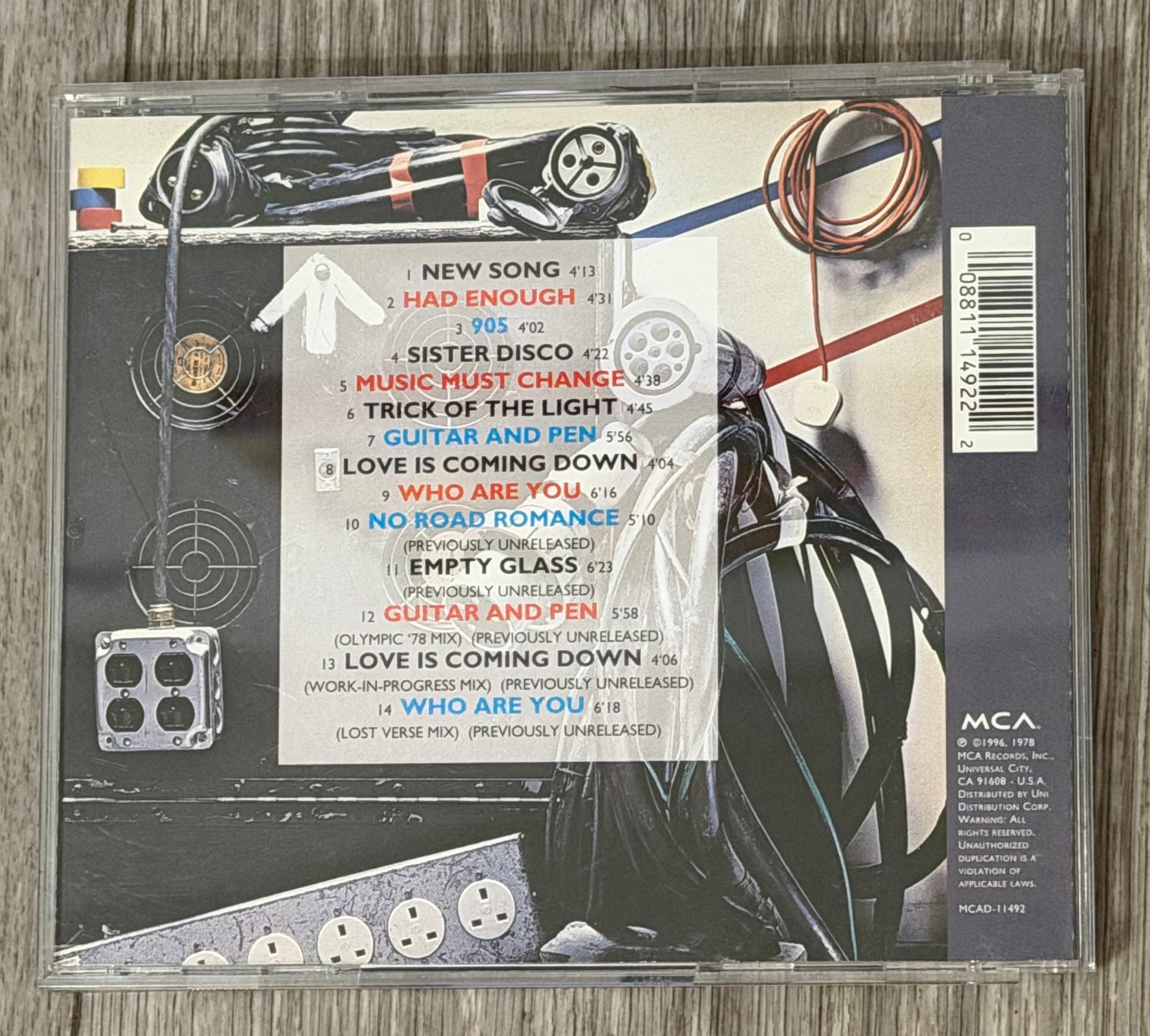The Who Who Are You CD