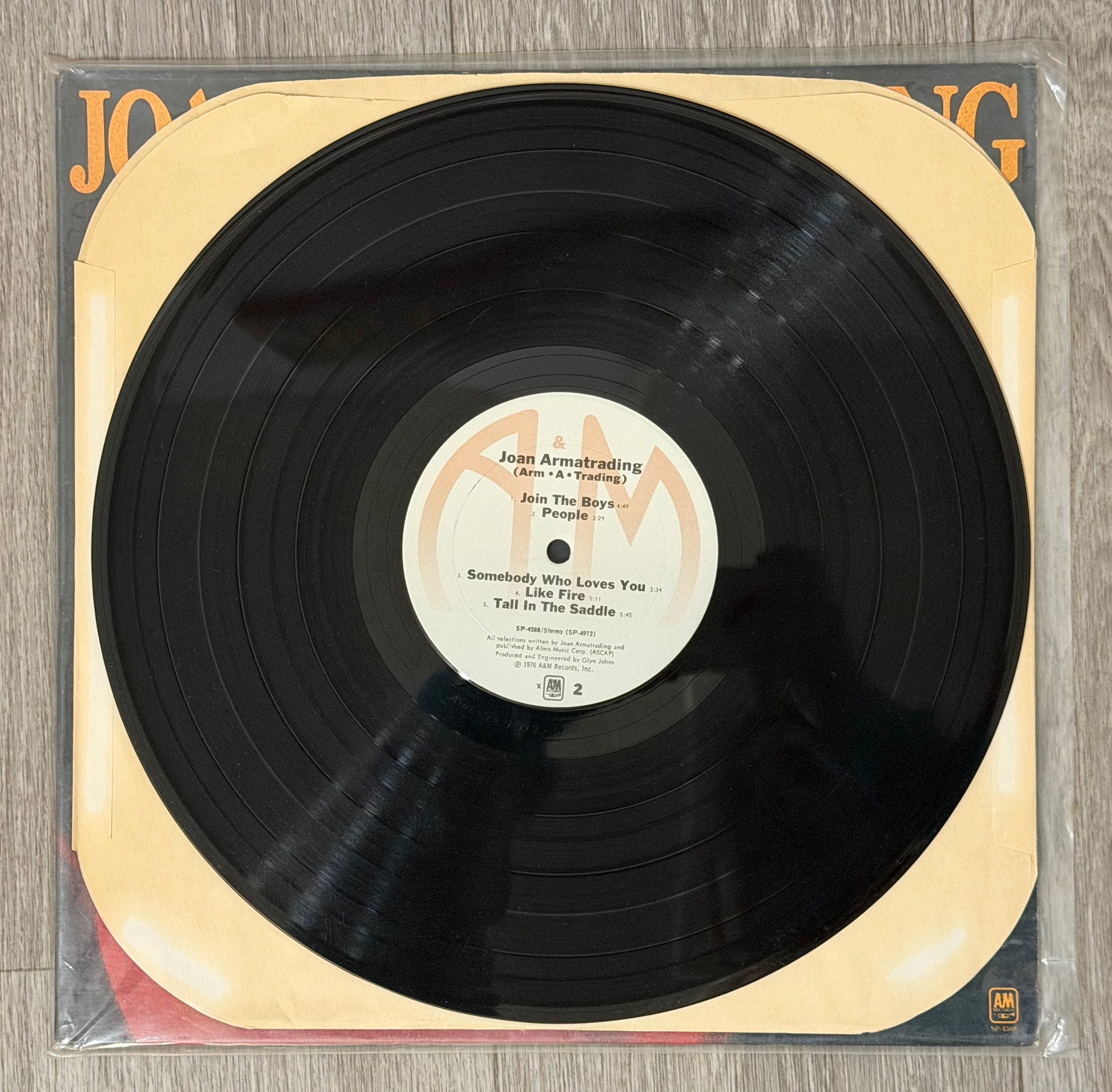Joan Armatrading Self-Titled Vinyl LP