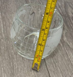 Glass Nestle World Mug