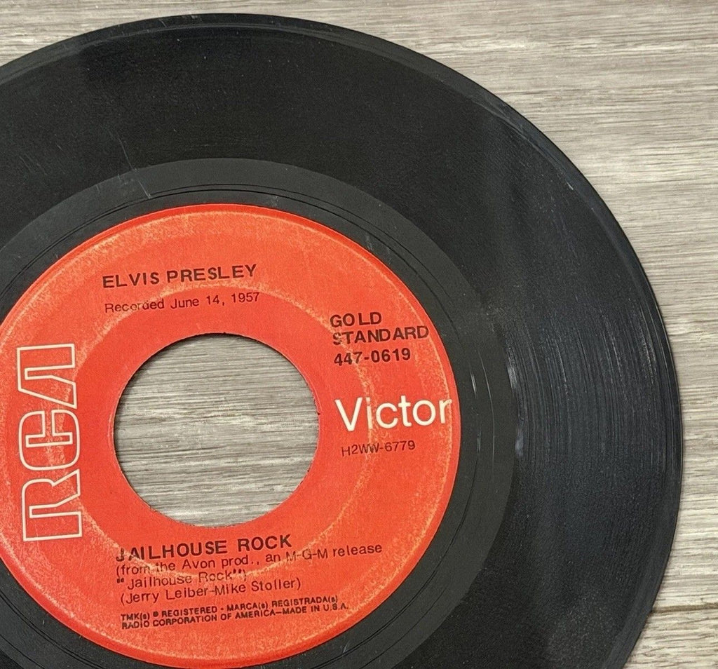 Elvis Presley Jailhouse Rock 7" 45