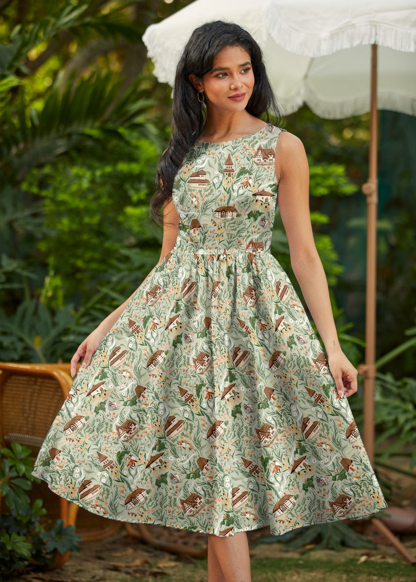 Women's Cottage Tales Midi Dress