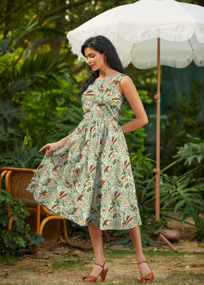 Women's Cottage Tales Midi Dress
