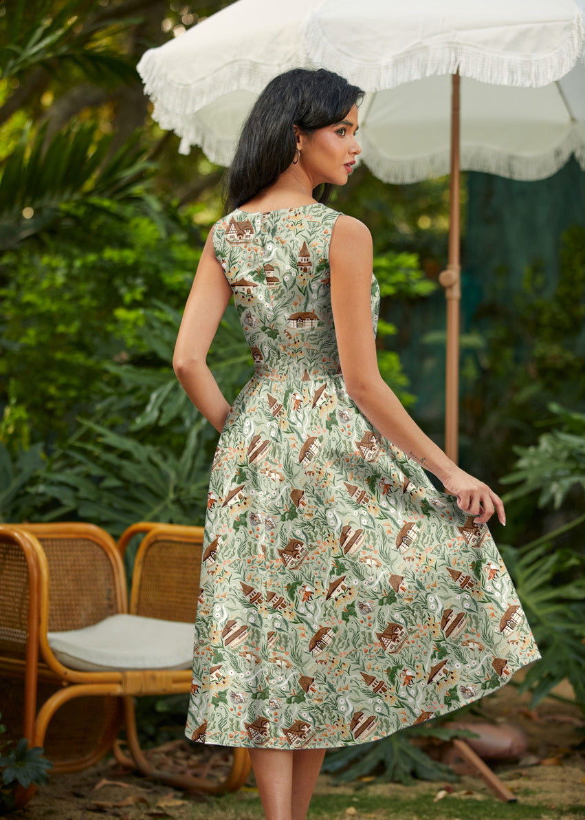 Women's Cottage Tales Midi Dress