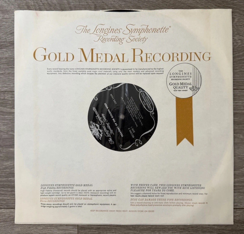 Treasury of the Golden West - Longines Multi-LP Box 6 Record Set - VG+