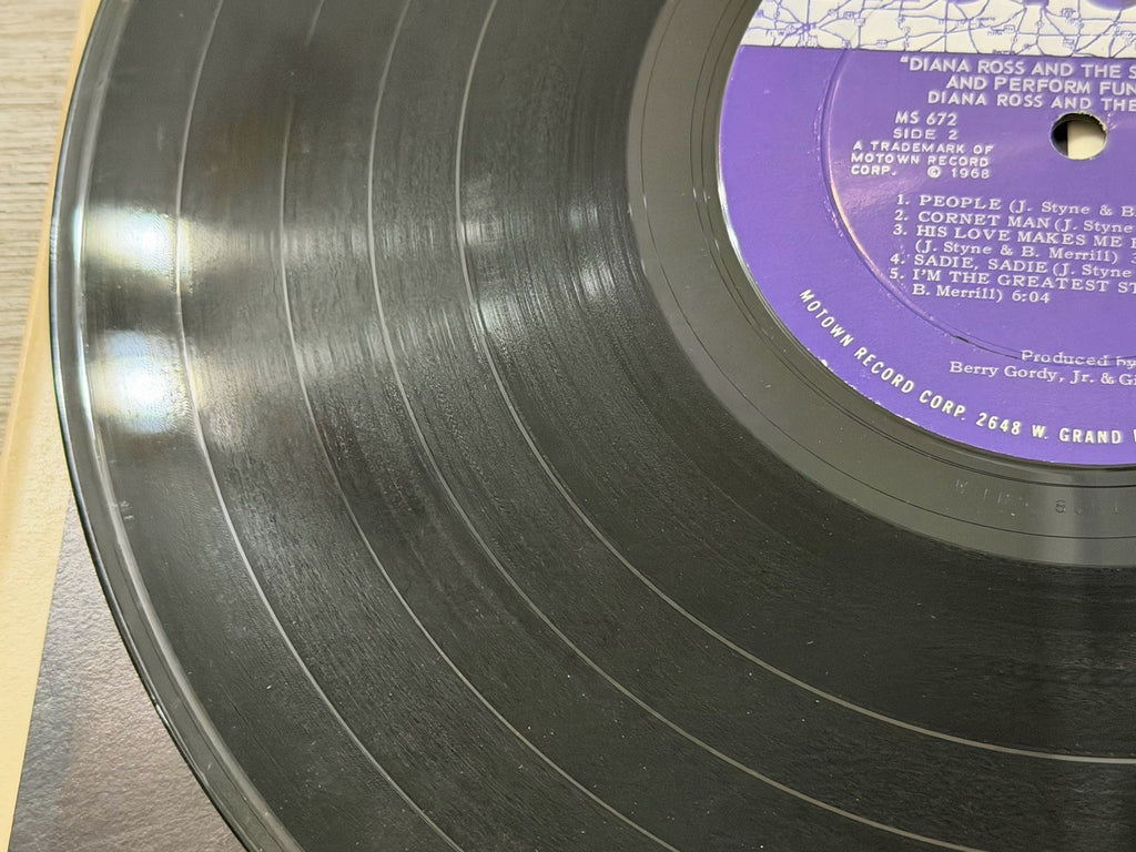 Diana Ross & The Supremes ‎– Sing And Perform "Funny Girl" - Vinyl LP 1968