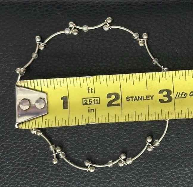 Vintage Clair’s Silver Dainty Bracelet 90s Retro