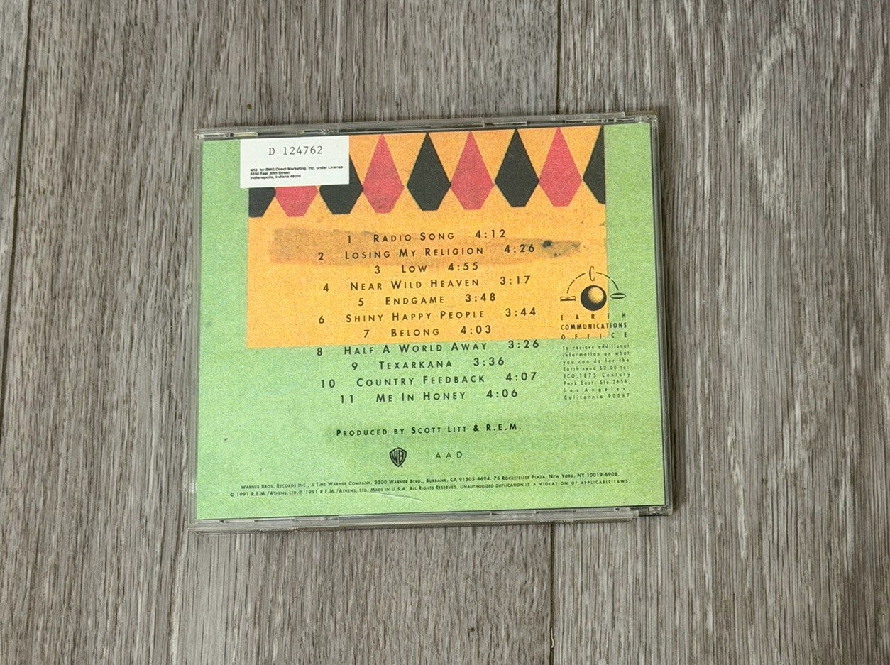 1991 R.E.M. - Out of Time - CD VG+