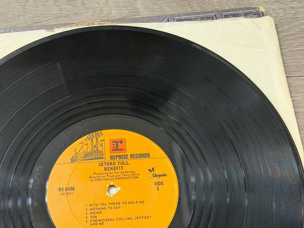 Jethro Tull Benefit -  Vinyl Album  1970  Reprise - RS 6400 VG/G