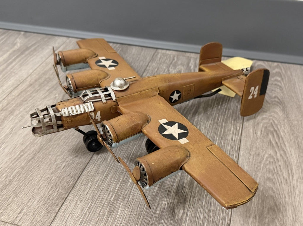 Vintage Cheungs JA-0058 B-24  Airplane Plane With Tag