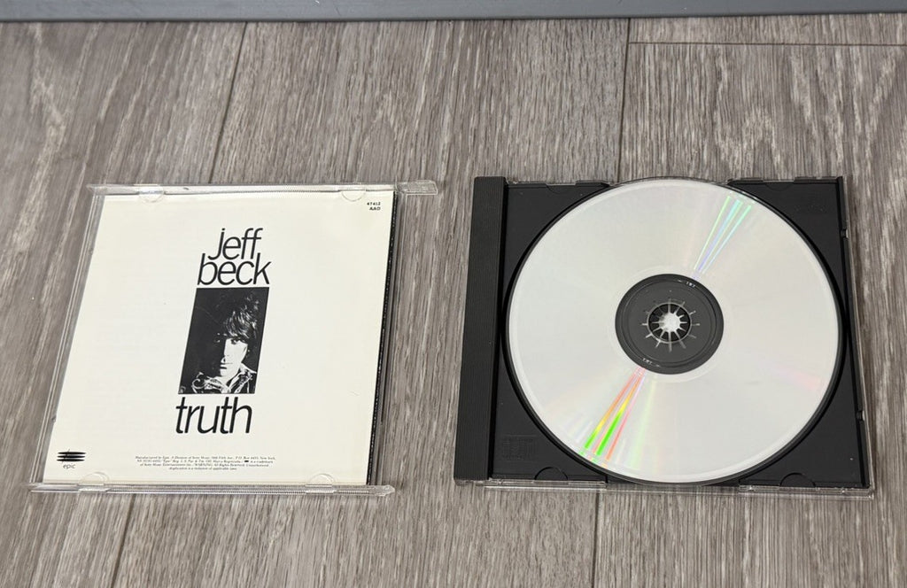 Jeff Beck - Truth CD 1968 Classic Rock Epic Label Legendary Guitar CRACKED CASE