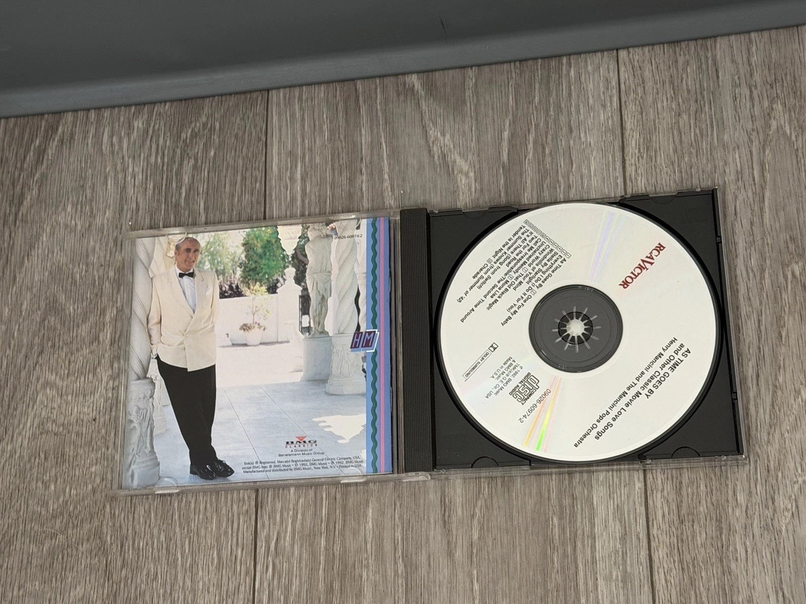 HENRY MANCINI - AS TIME GOES BY USED CD