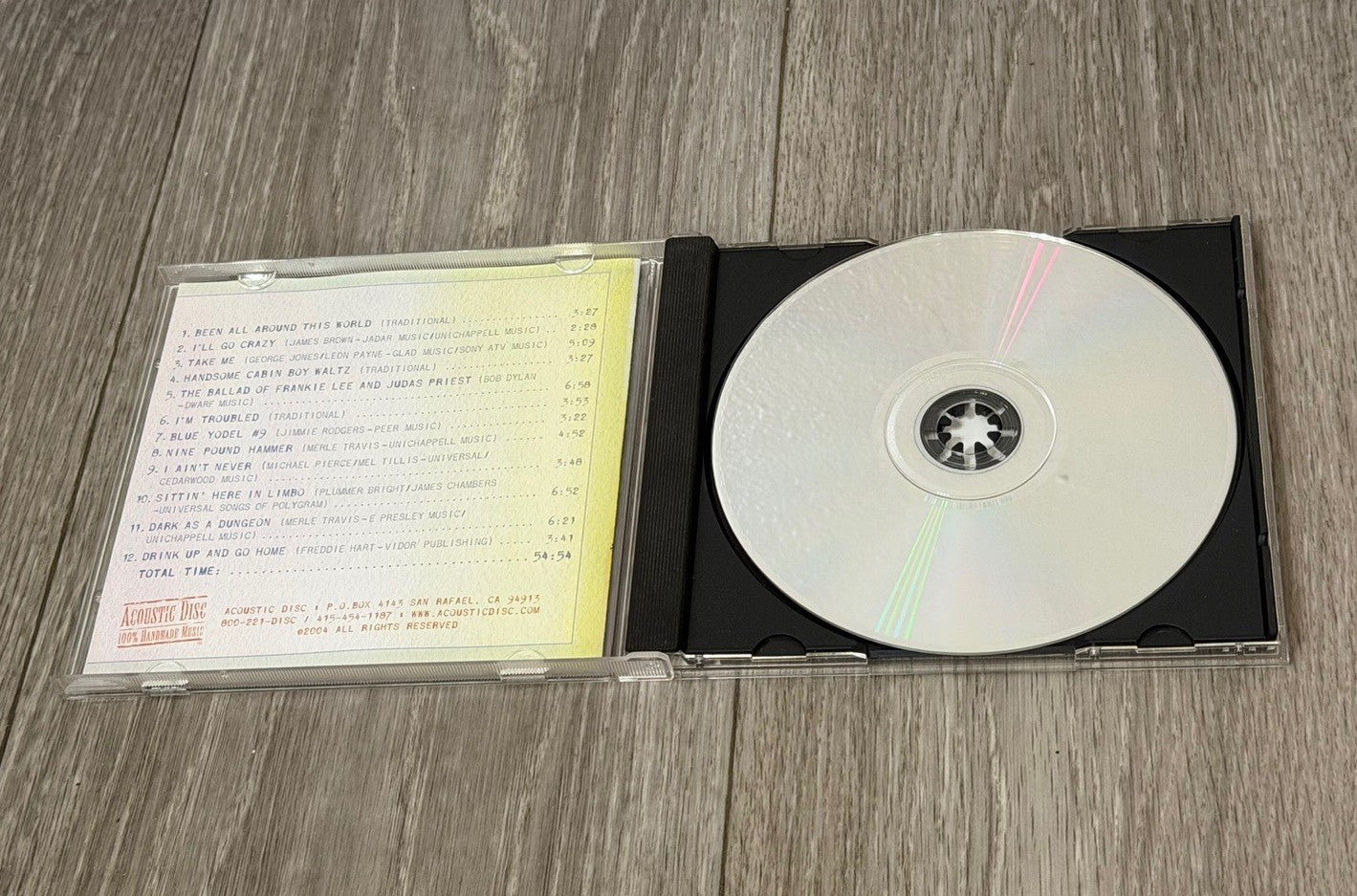 Jerry Garcia & David Grisman - Been All Around This World - HDCD