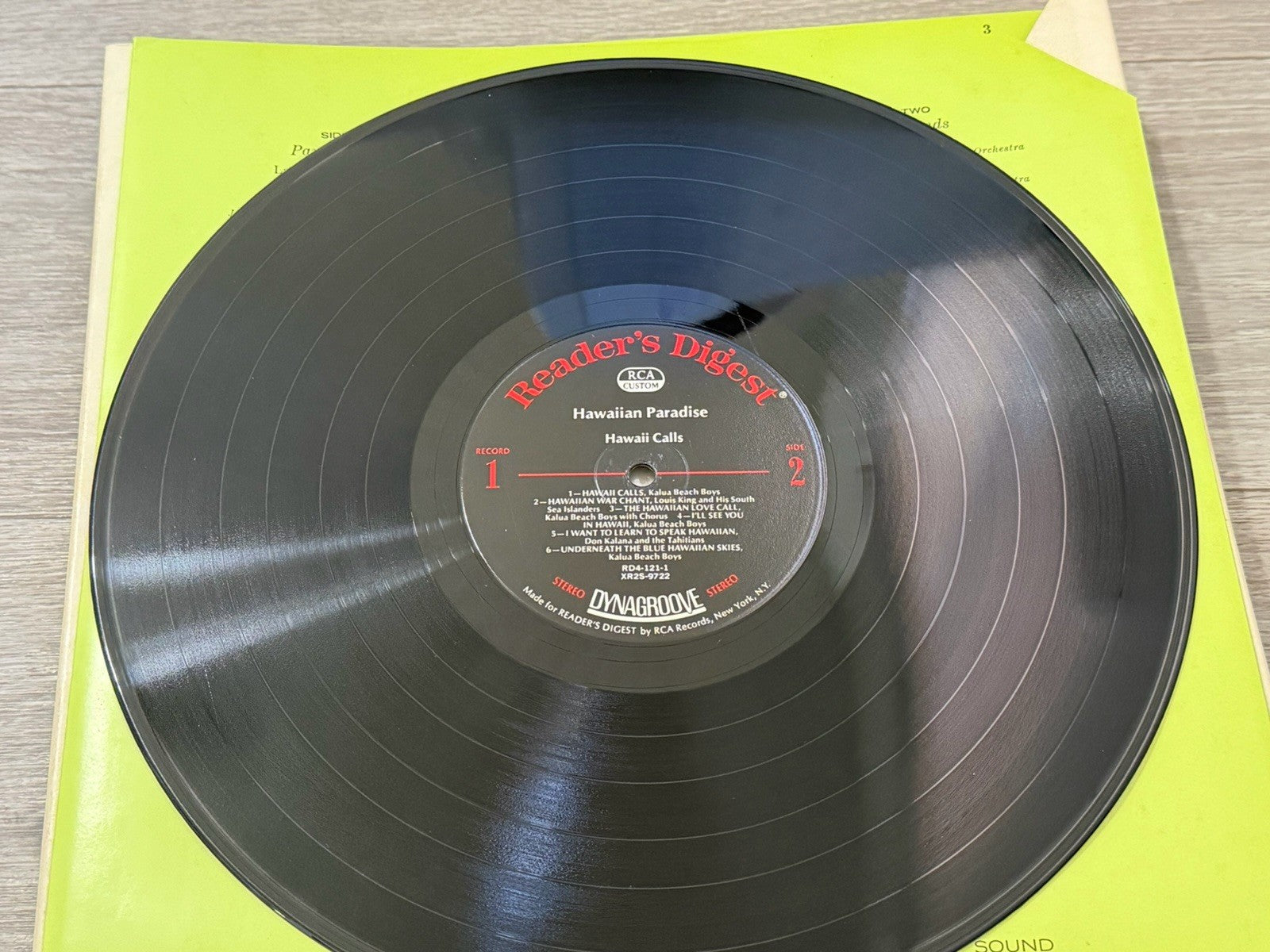 Hawaiian Paradise: Delightful Music Of The Islands Vinyl, 5 LP, 1970 Box Set