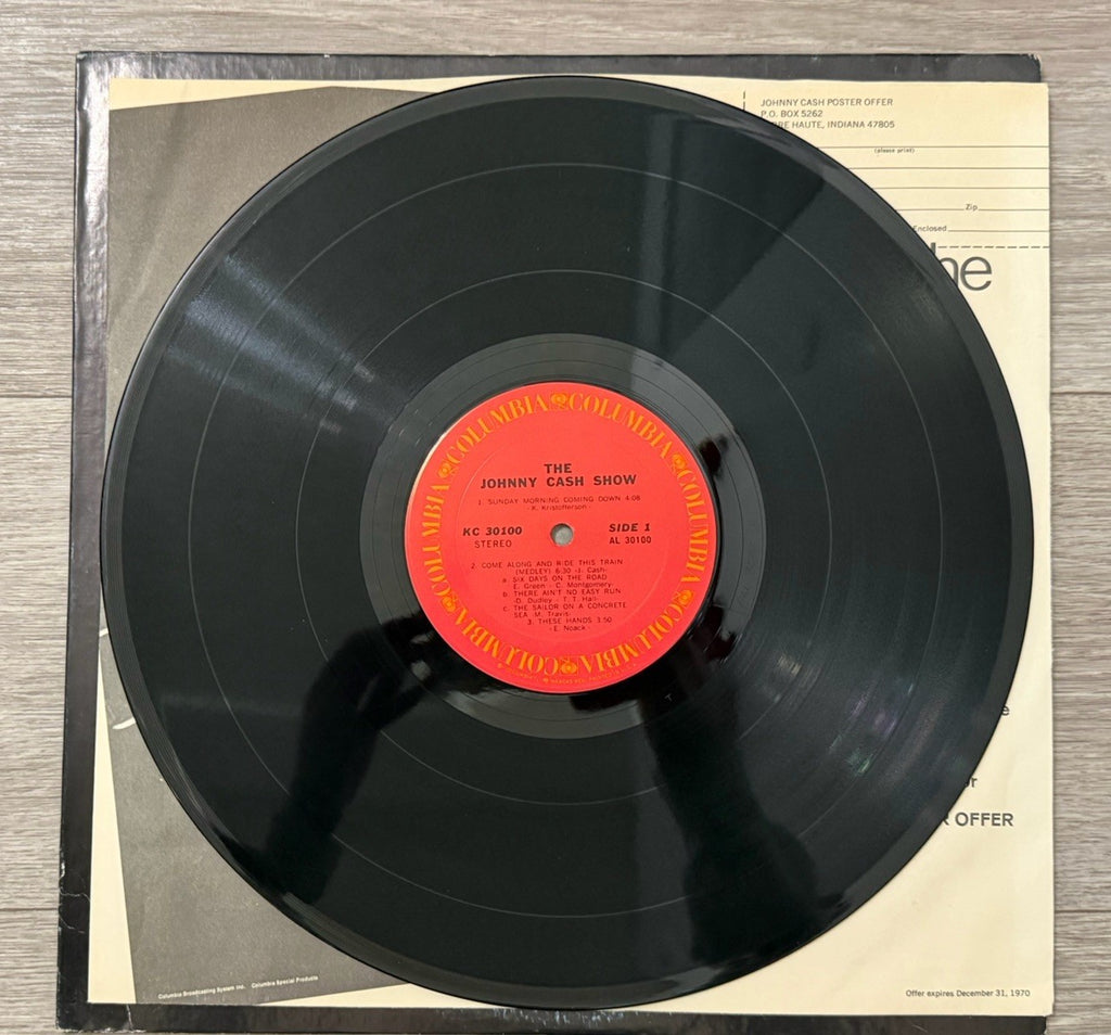 JOHNNY CASH – THE JOHNNY CASH SHOW - VINYL LP - AA