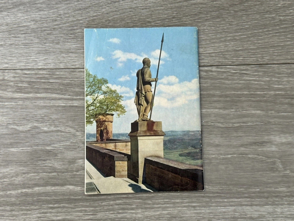 Vintage Burg Hohenzollern Castle Germany Mini Guide Booklet German History