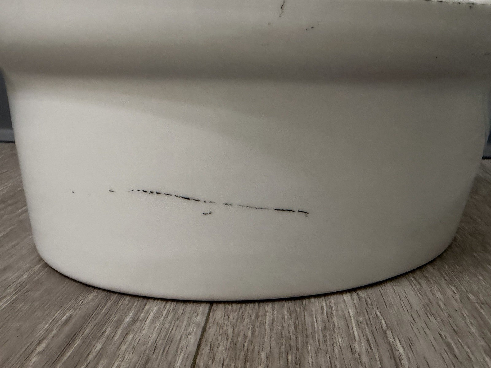 APILCO FRANCE Porcelaine a Feu White Oval Covered Casserole Dish