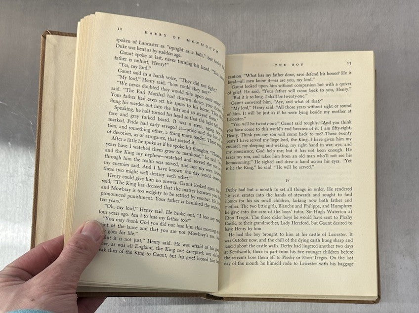 HARRY OF MONMOUTH A.M. Maughan Hardcover 1956 First Edition Good Cond