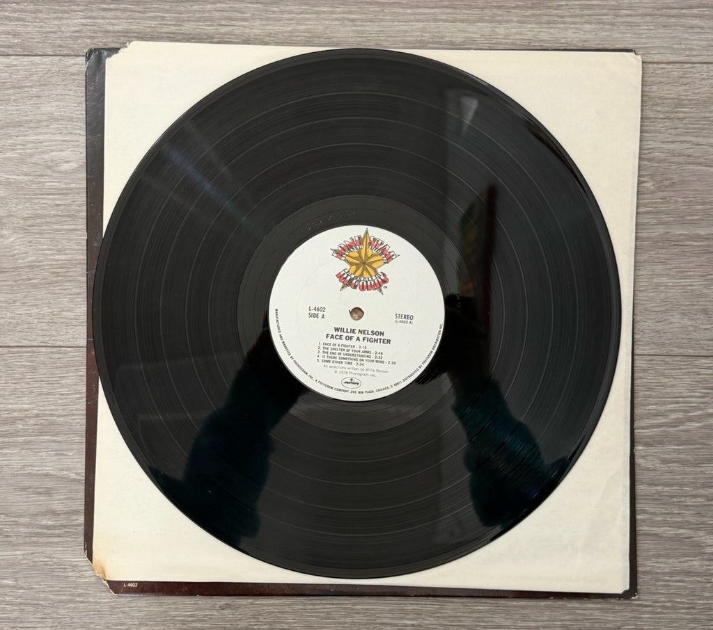 Willie Nelson - Face Of A Fighter 1978 LP Vinyl Album 