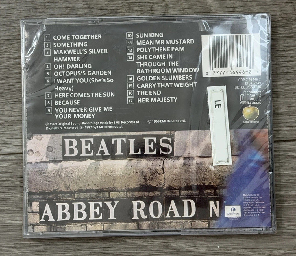 The Beatles - Abbey Road  CD CAPITOL CDP 7464462 EARLY DADC PRESS - SEALED