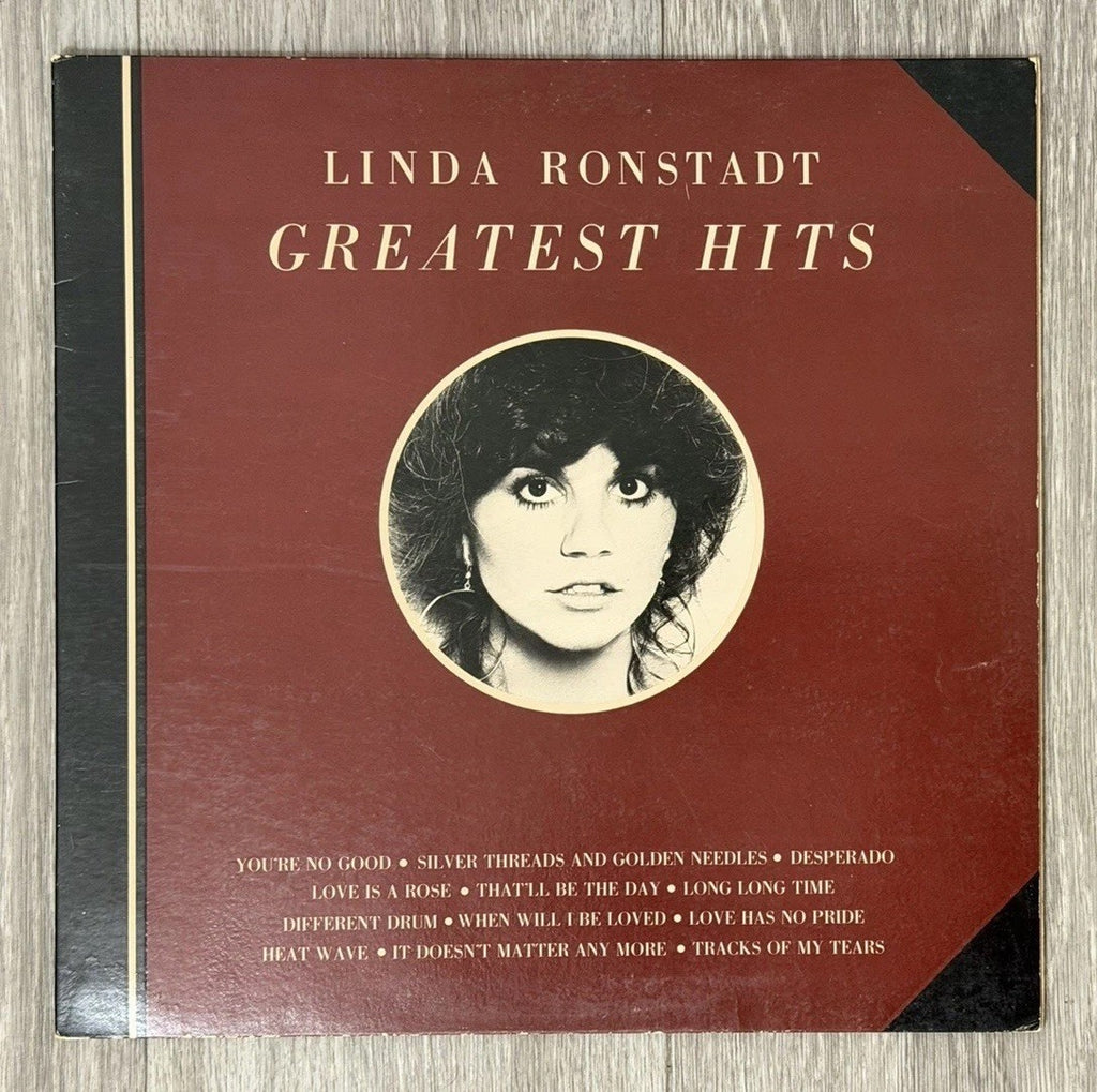 VTG LINDA RONSTADT " GREATEST HITS  "  LP VG Asylum 6E-106 STEREO 1976 Gatefold