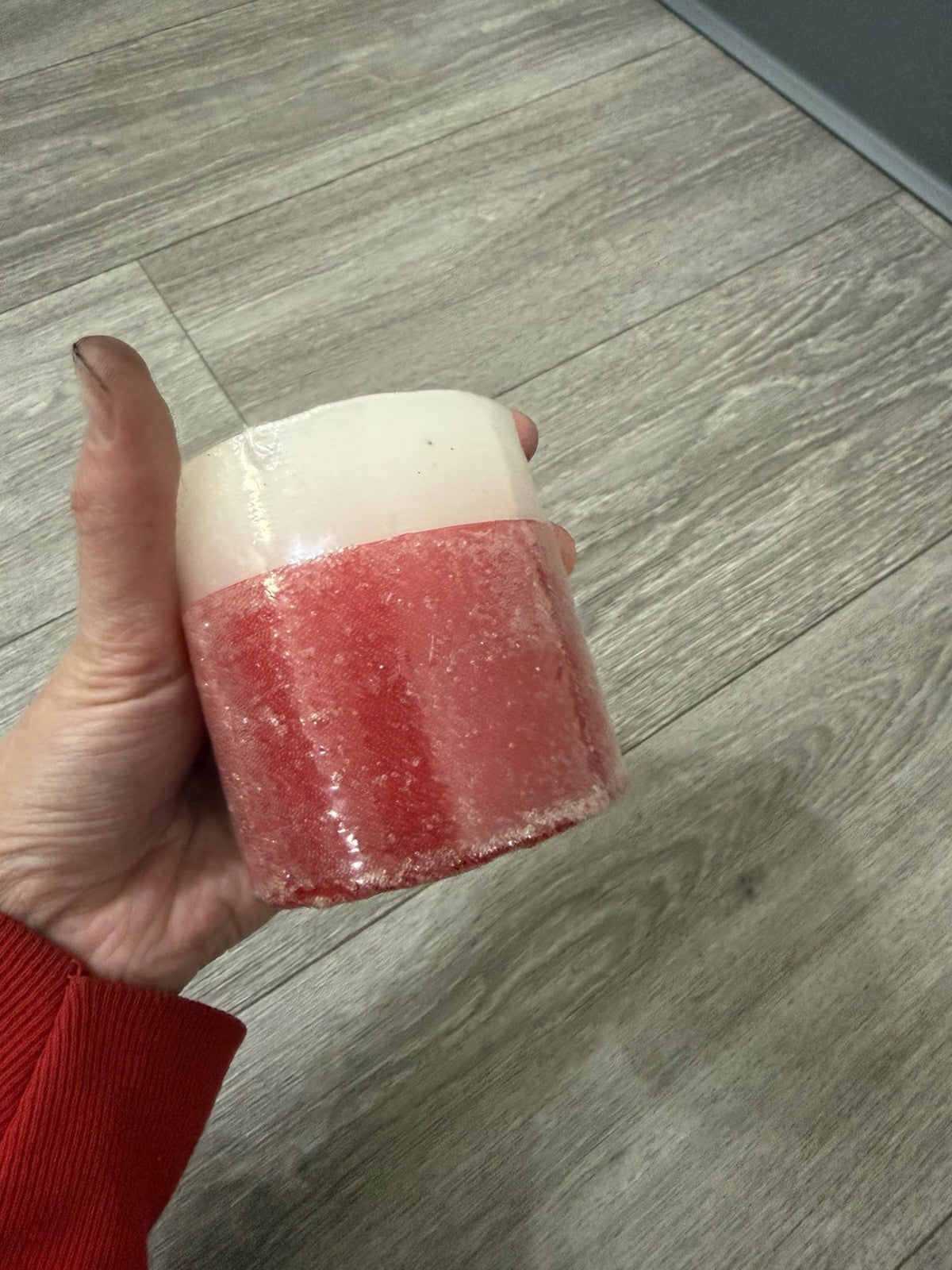 Luminessence Household Emergency Box Of Candles (incomplete) & Red/White Candle