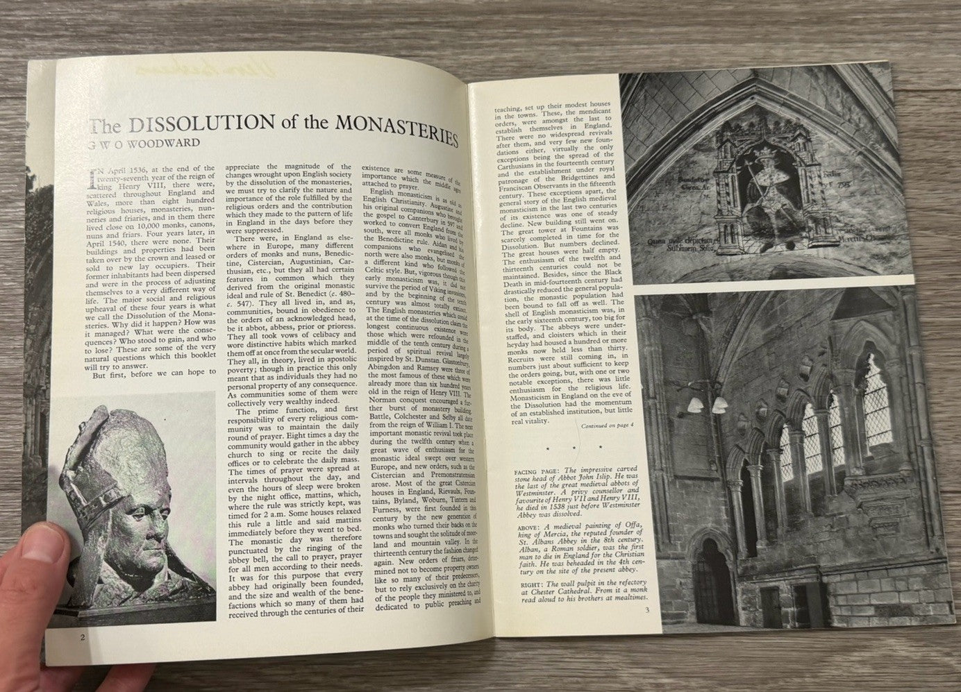 The Dissolution Of The Monasteries, G.W.O. Woodward, Used; Good Book