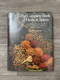 Complete Book of Herbs and Spices Sarah Garland 1979 HCDJ VINTAGE