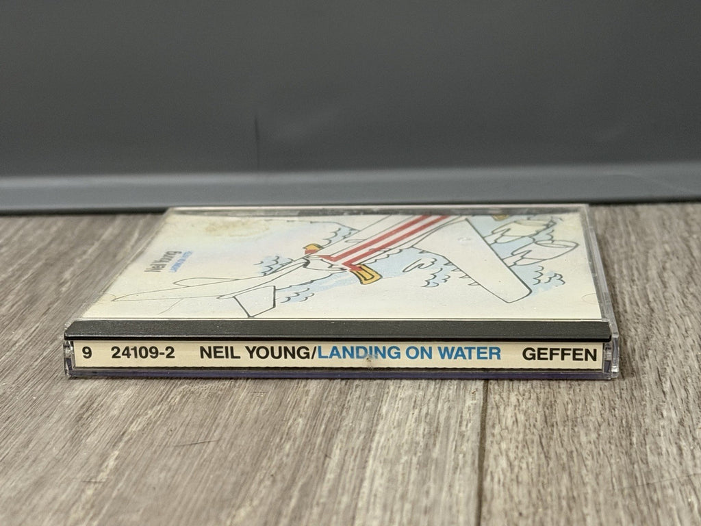Neil Young Landing On Water CD 1986 Geffen Folk Rock