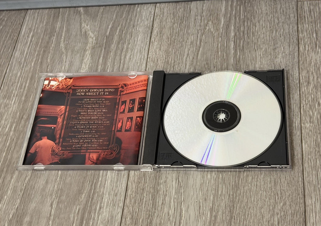 Jerry Garcia Band How Sweet It Is 1990 CD JGB Warfield Grateful Dead🔥🔥