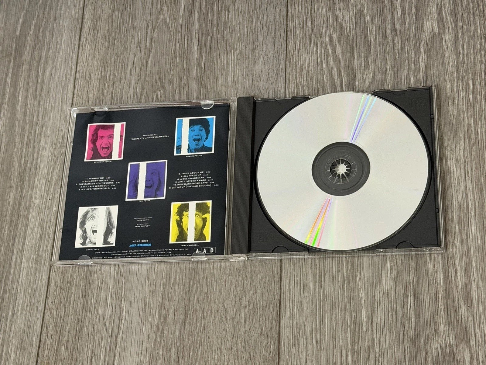 Tom Petty and The Heartbreakers Let Me Up I've Had Enough CD 1987 MzCAD-5836