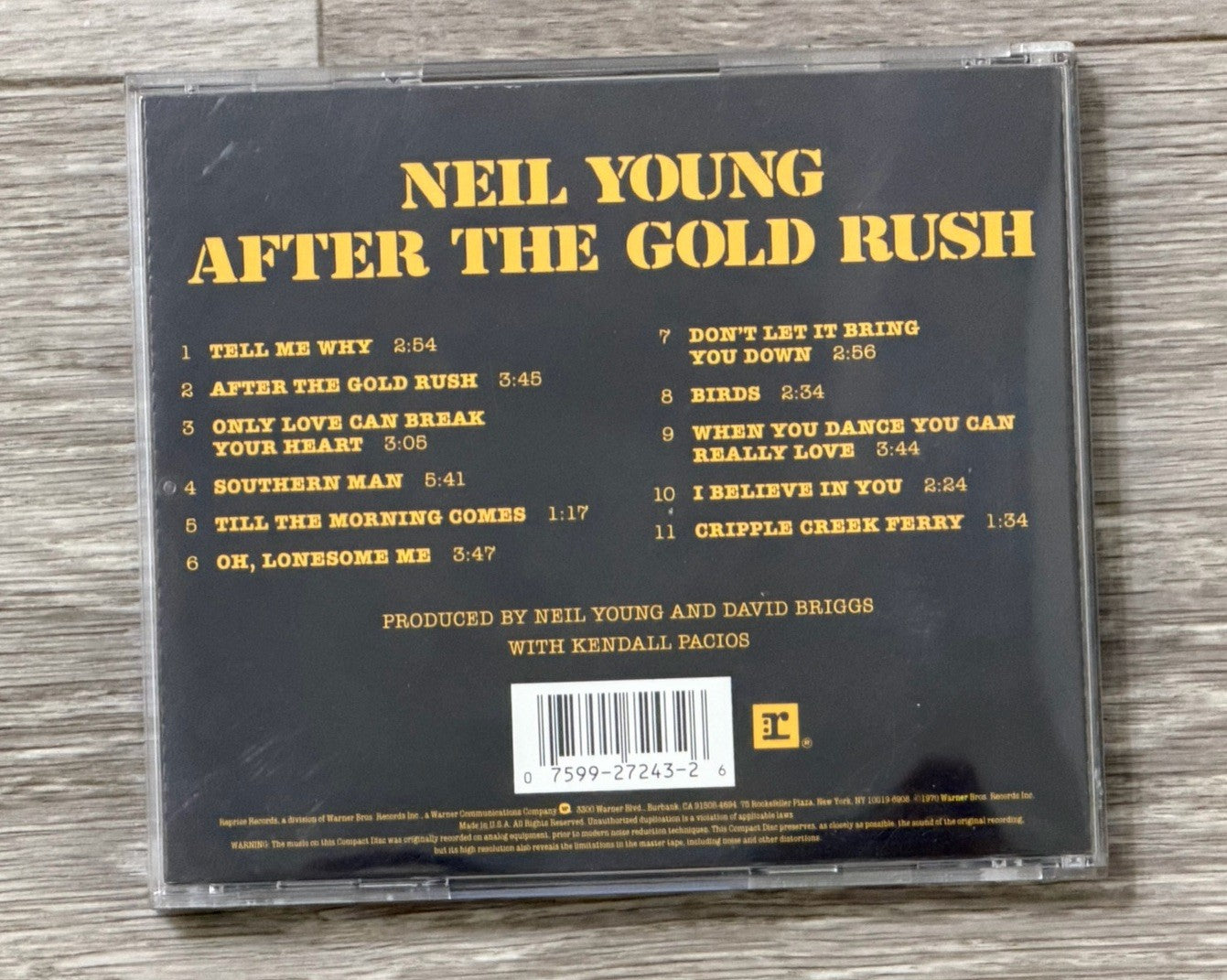 After the Gold Rush by Neil Young: Used