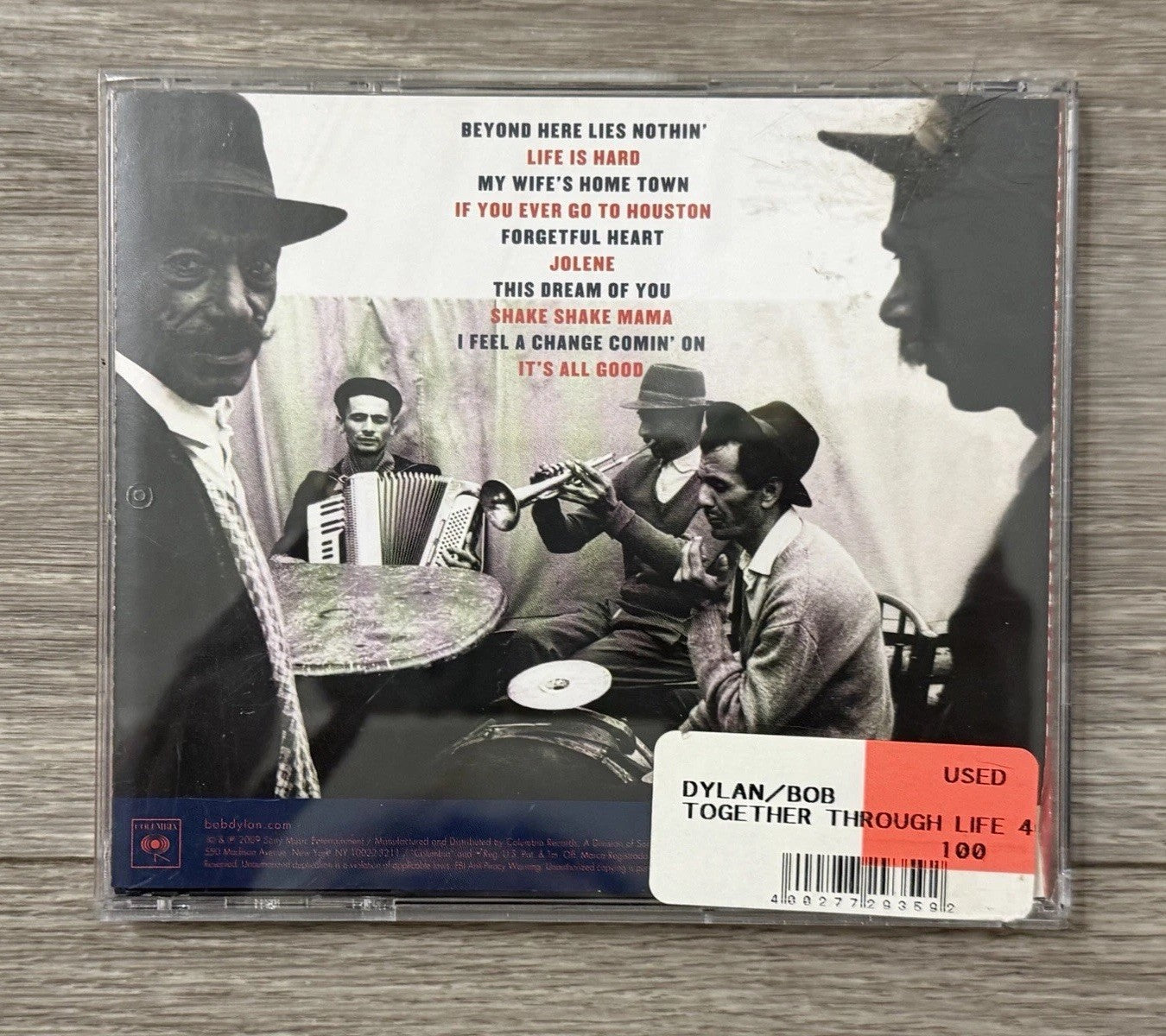 Bob Dylan - Together Through Life - CD VG Rock And Roll Album