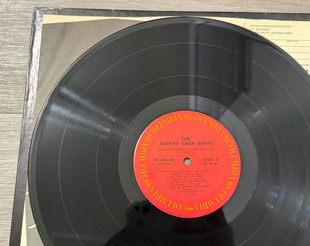 JOHNNY CASH – THE JOHNNY CASH SHOW - VINYL LP - AA
