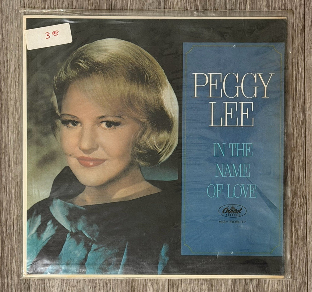 PEGGY LEE: in the name of love CAPITOL 12" LP 33 RPM Used VG+