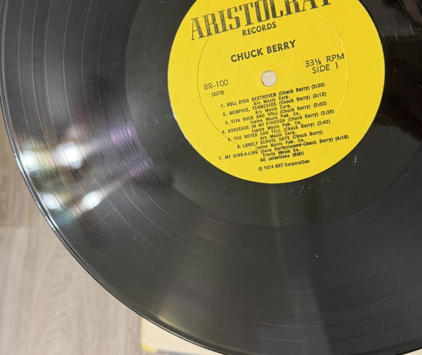 Chuck And His Friends 1974 Vinyl 3 records