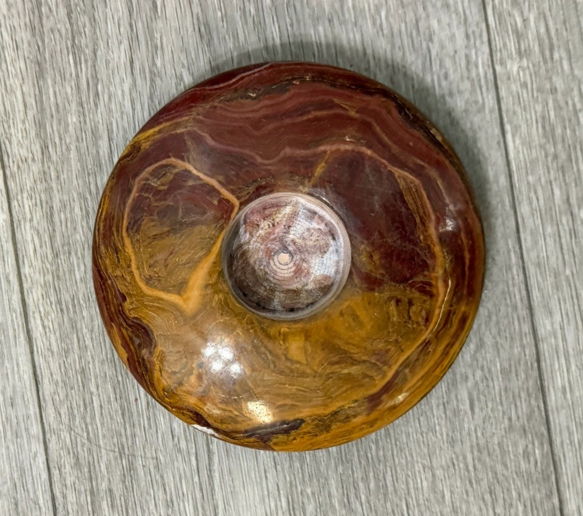 Vintage Polished Round Tea Light Candle Holder Home Decor