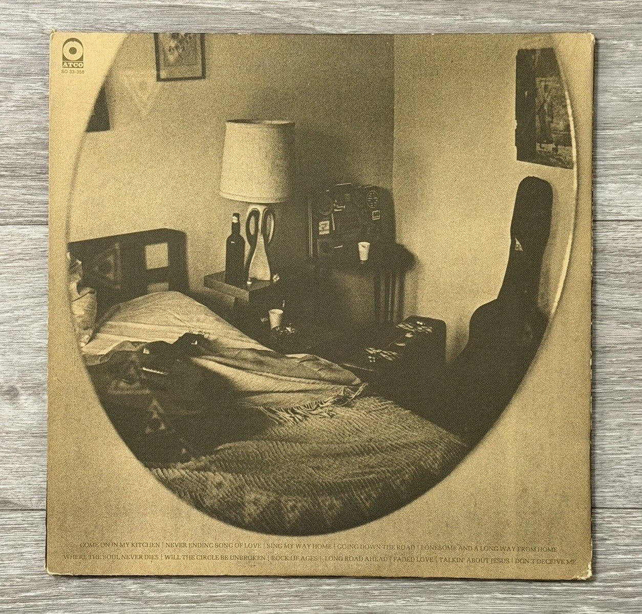 1971 ATCO#SD33-358 DELANEY & BONNIE:MOTEL SHOTS LP stereo VG-EXCELLE NOT TESTED